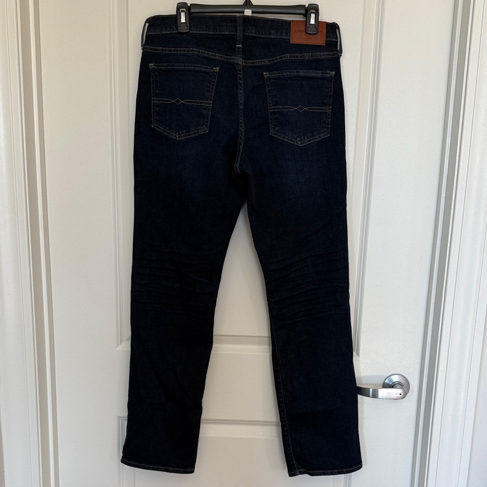 Lucky Brand Women's Deep Indigo Straight Jeans